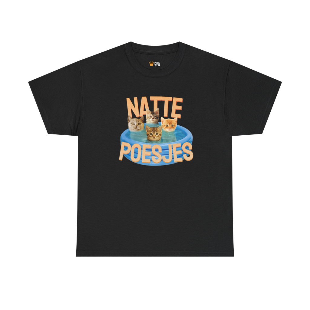 "Natte poesjes" T-Shirt