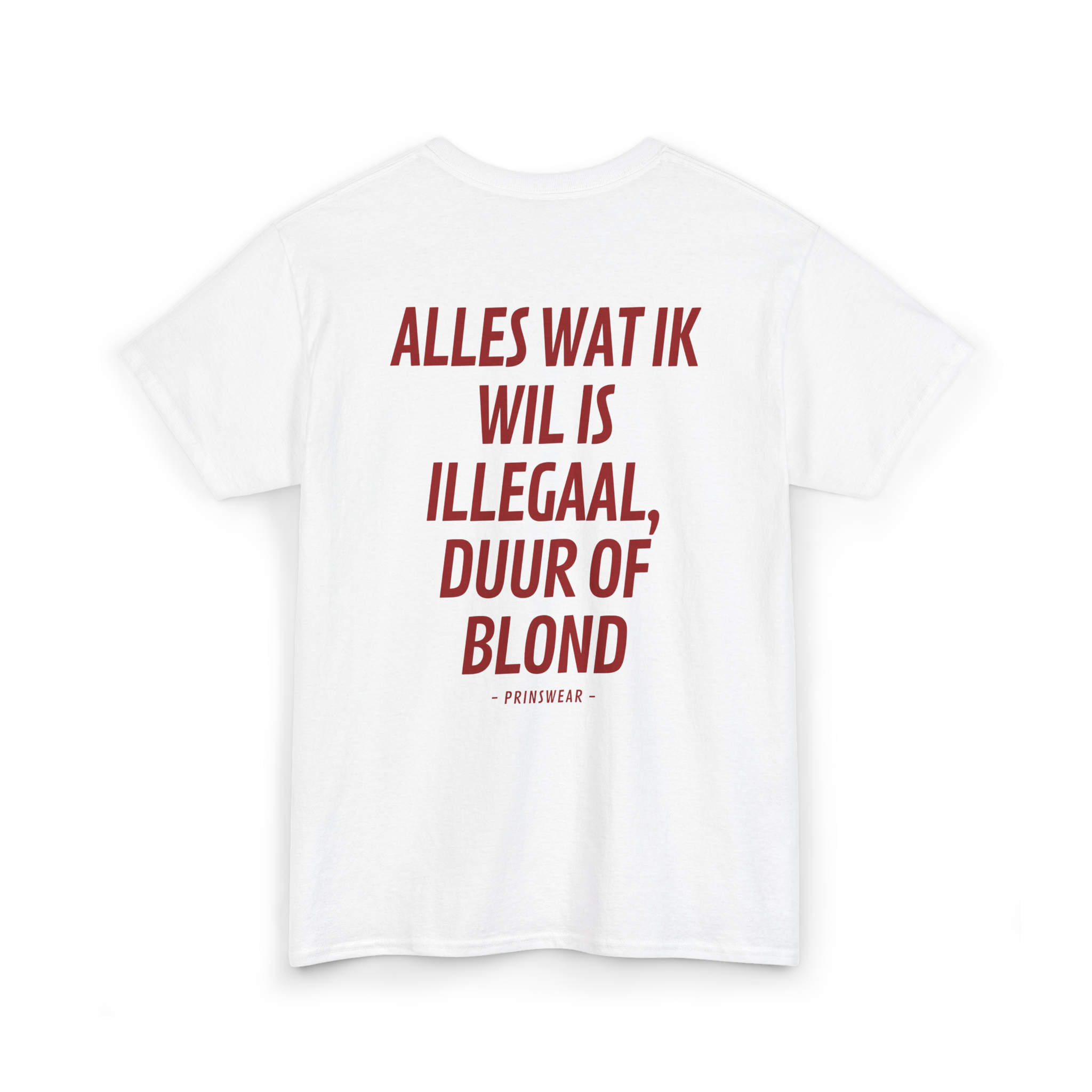 "Ik wil blond" T-Shirt