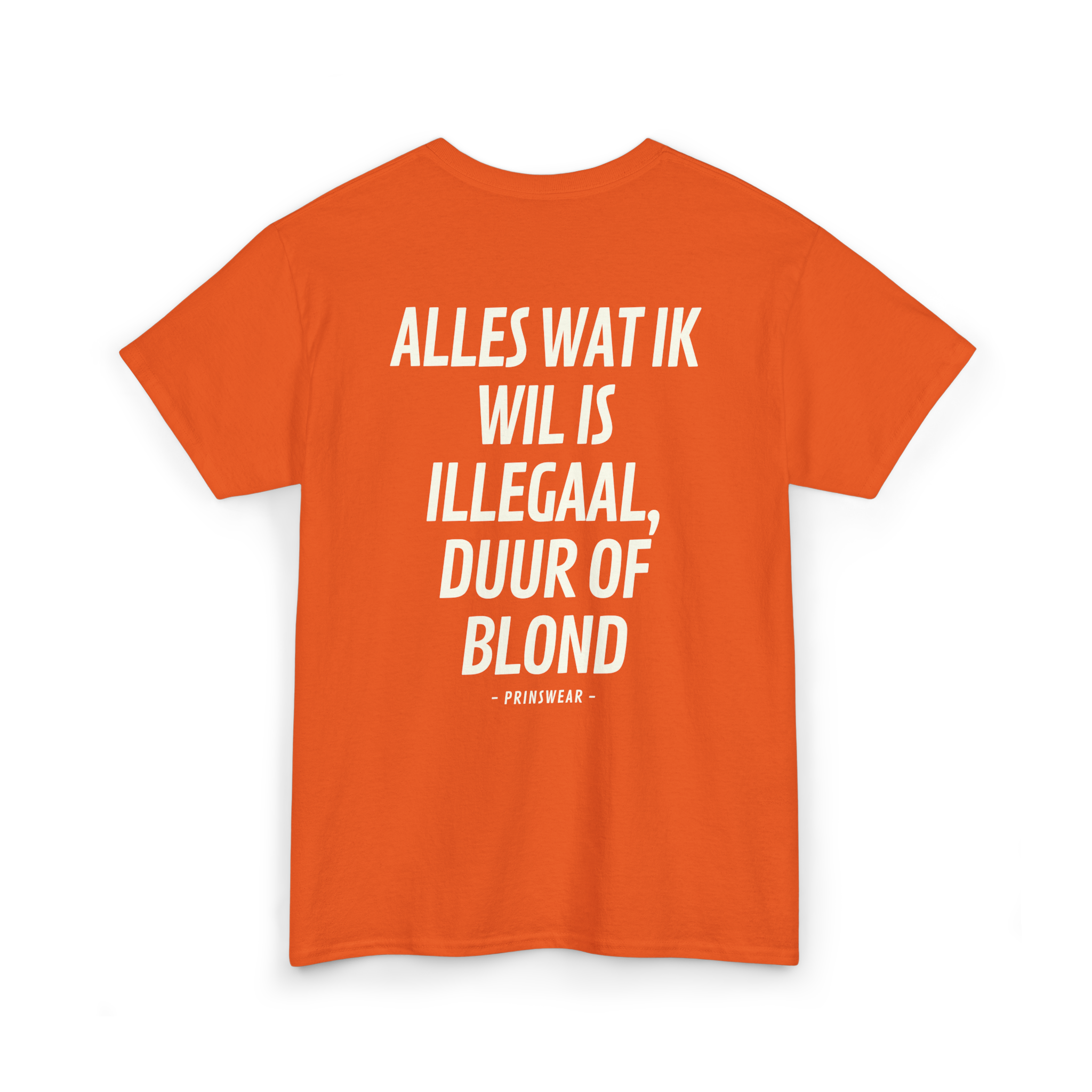 "Ik wil blond" T-Shirt
