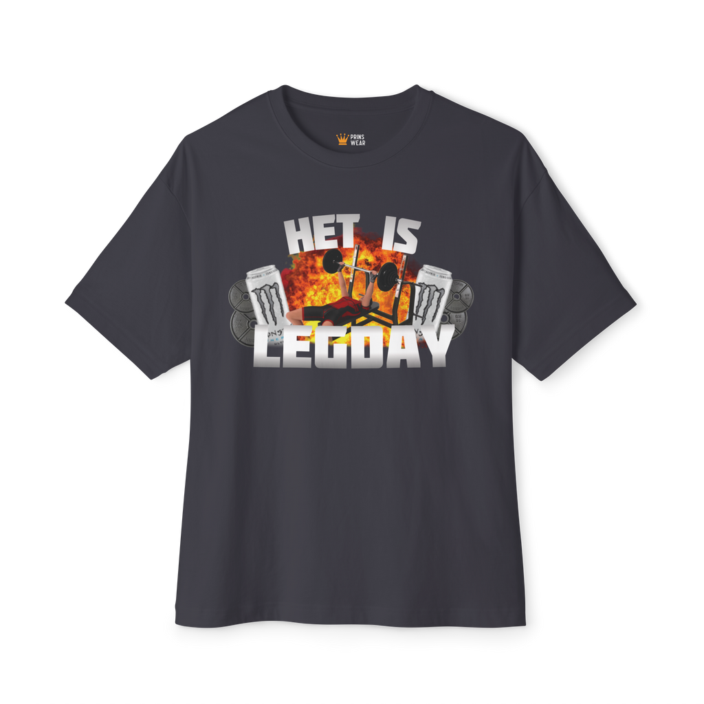"Het is legday" Oversized T-Shirts