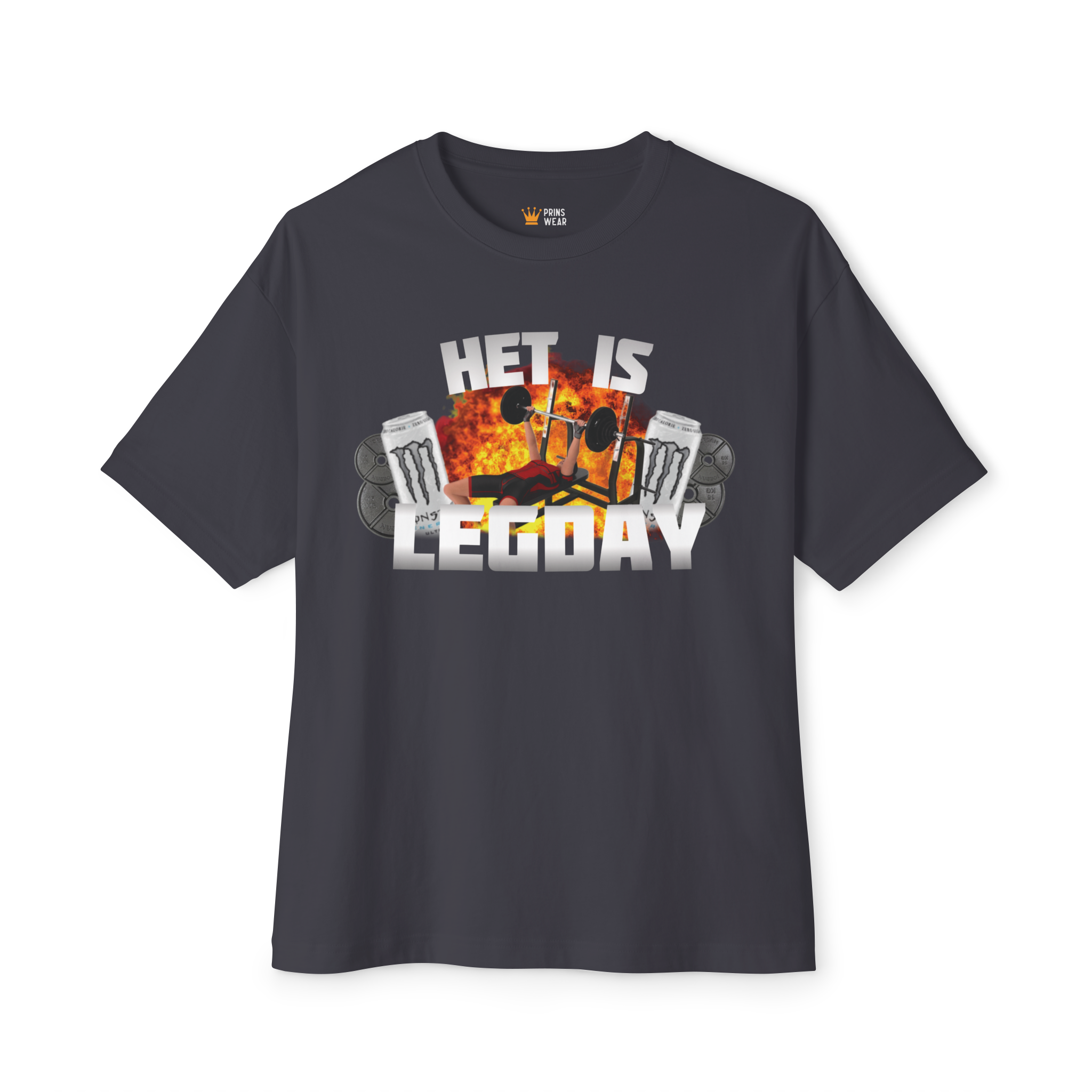 "Het is legday" Oversized T-Shirts