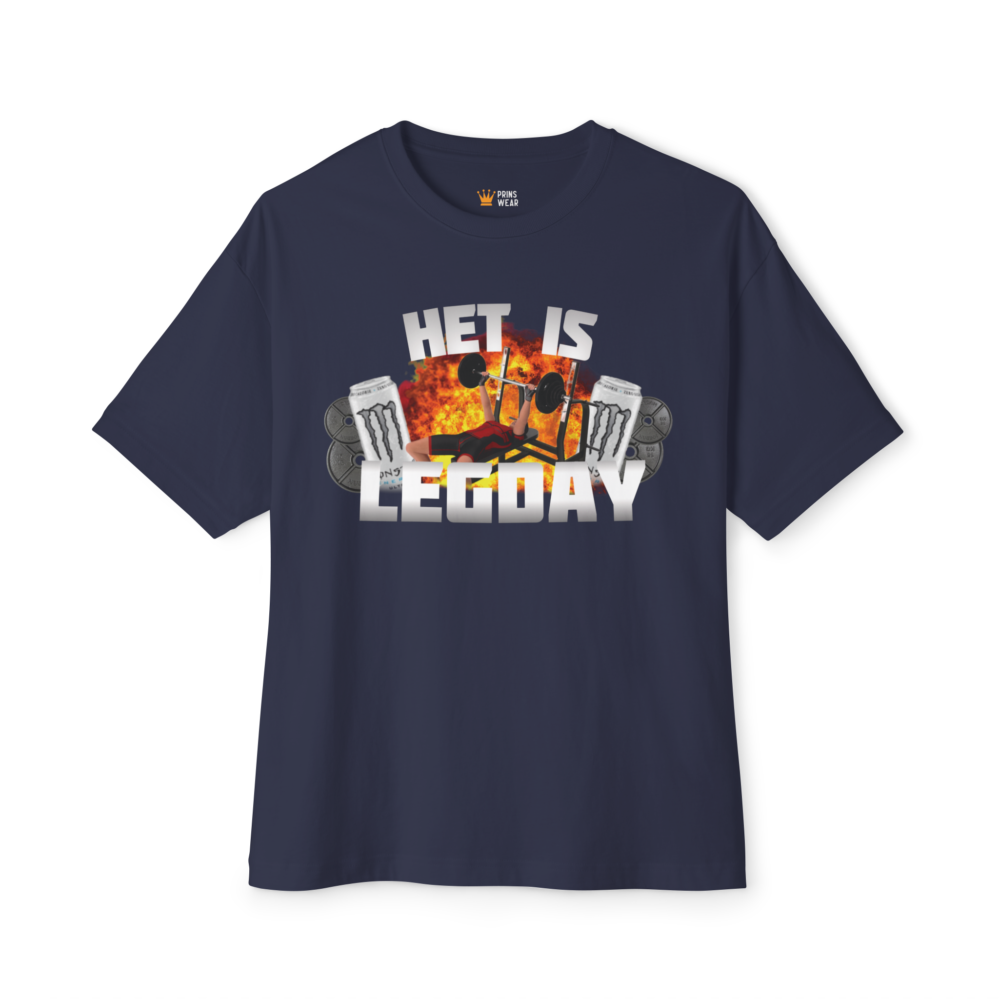 "Het is legday" Oversized T-Shirts