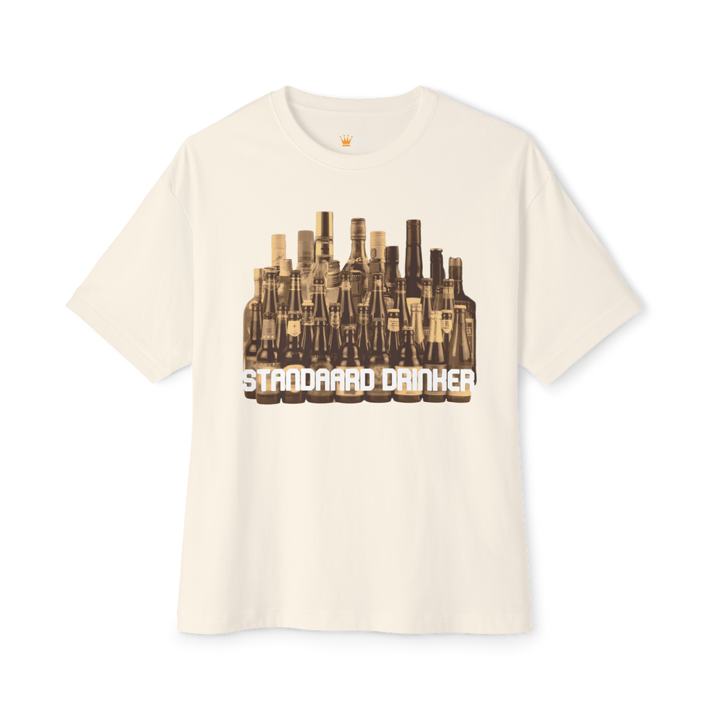 "Standaard Drinker" Oversized T-Shirts
