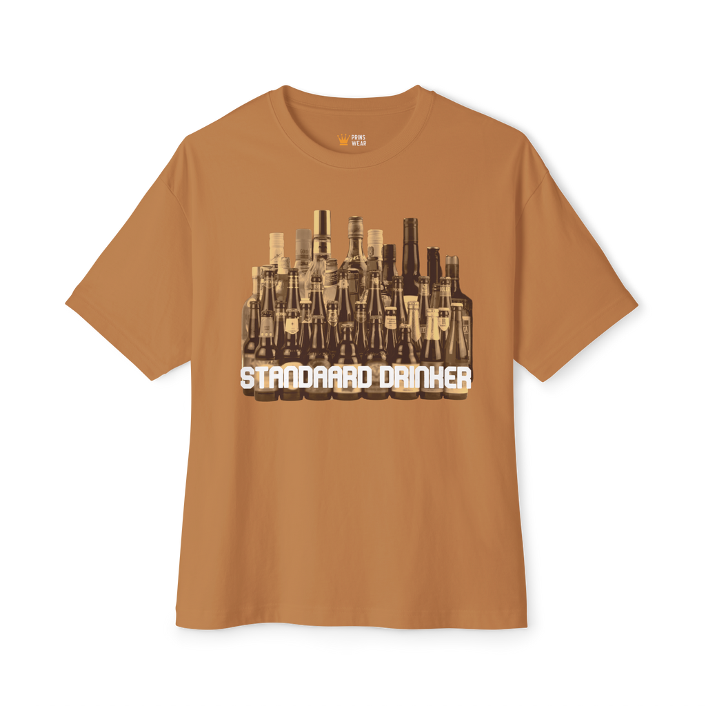 "Standaard Drinker" Oversized T-Shirts