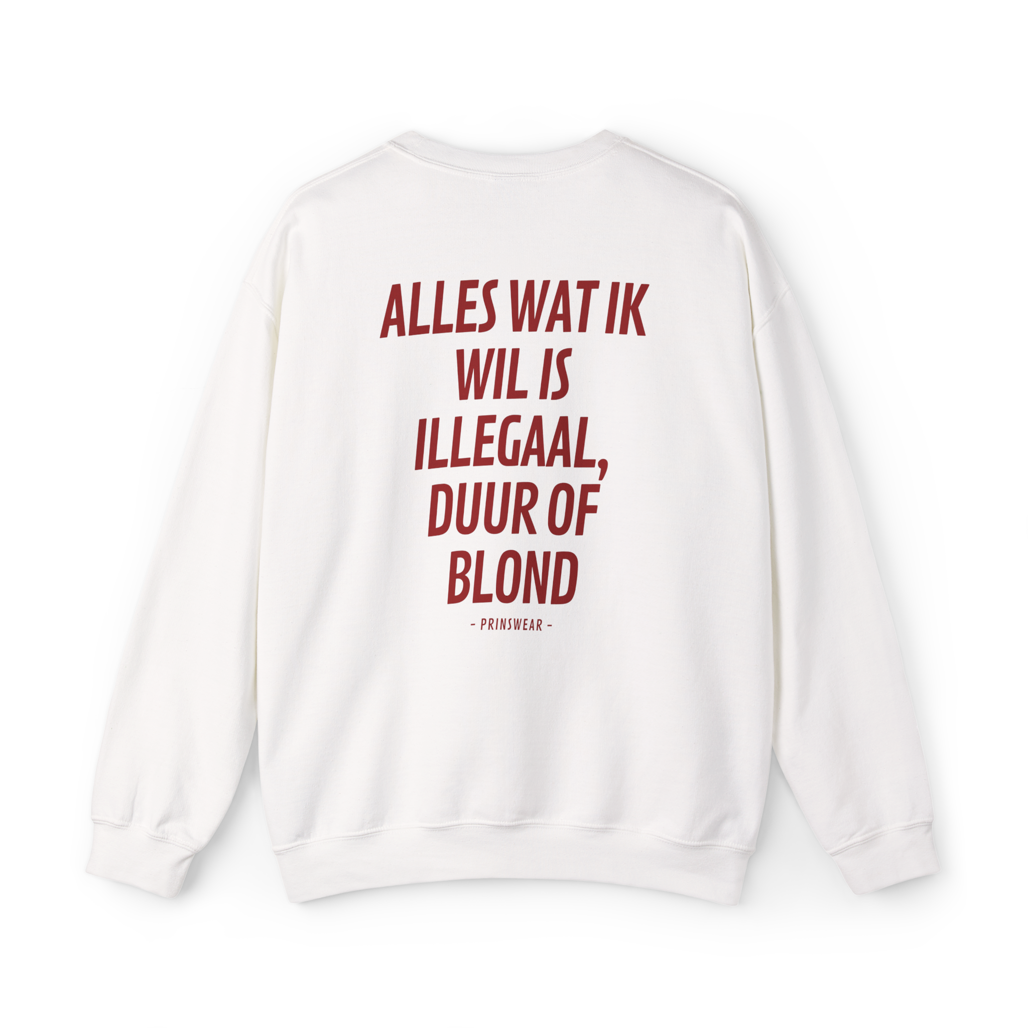 "Ik wil blond" Sweater