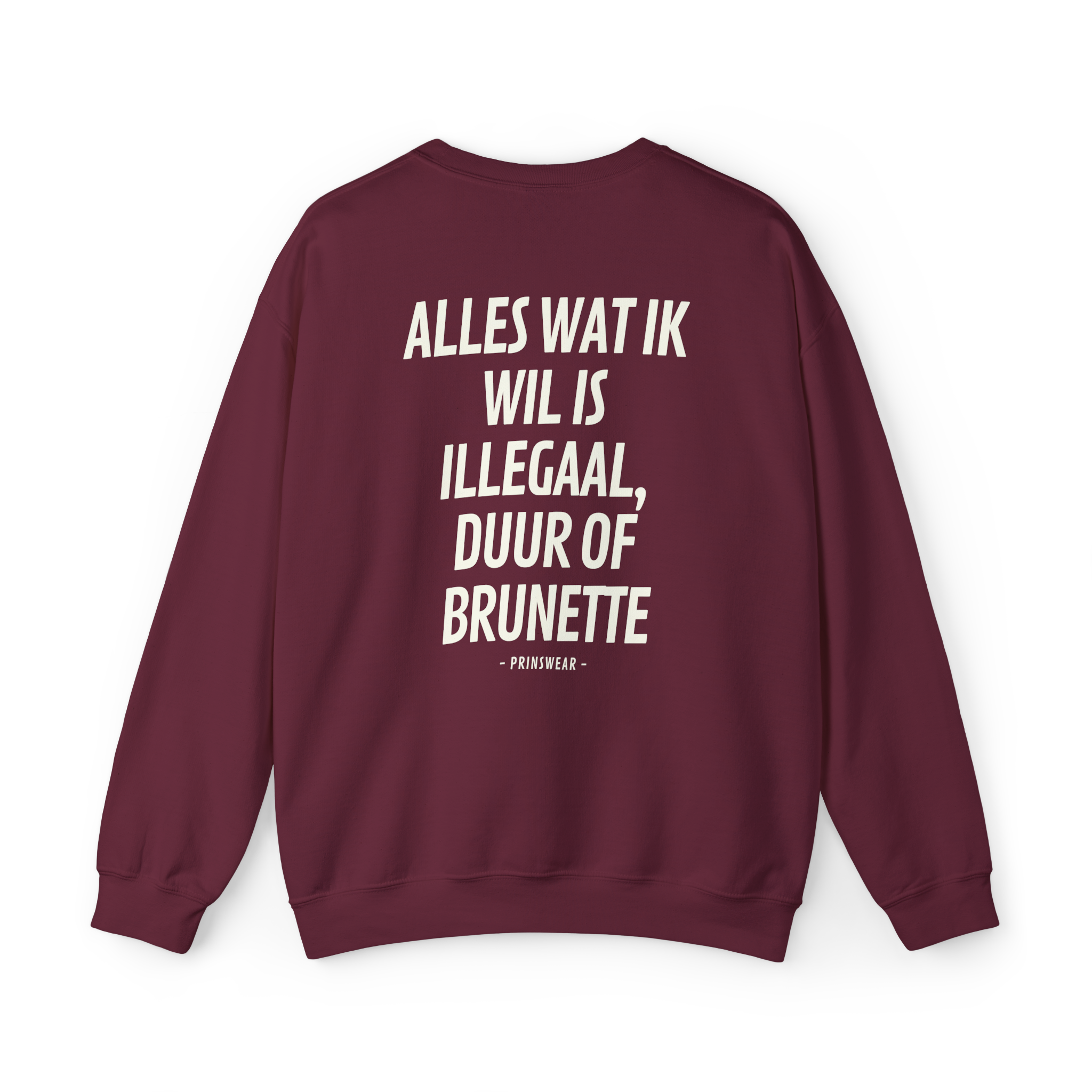 "Ik wil Brunette" Sweater