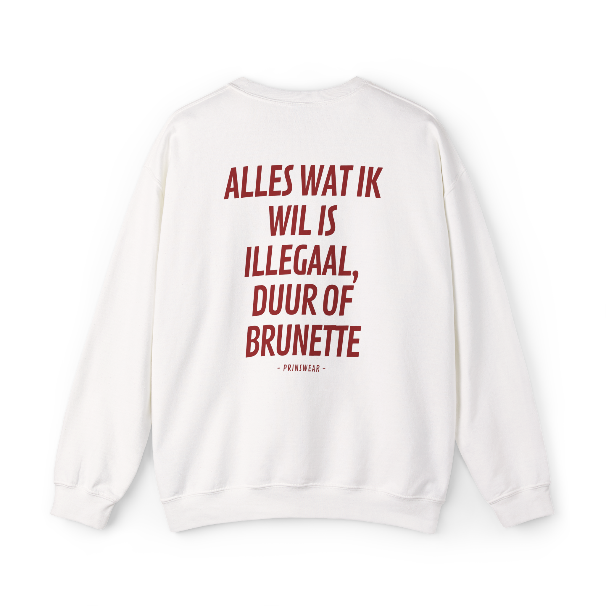 "Ik wil Brunette" Sweater